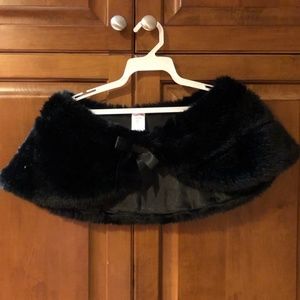 Gymboree Faux Fur Wrap NWOT